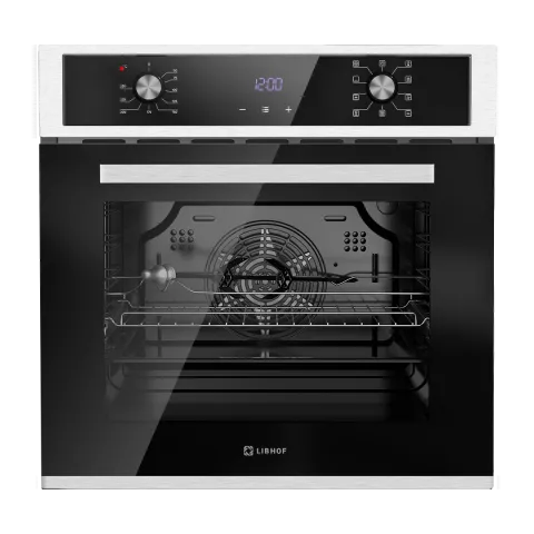 Электрический духовой шкаф DSN-7091 black-silver