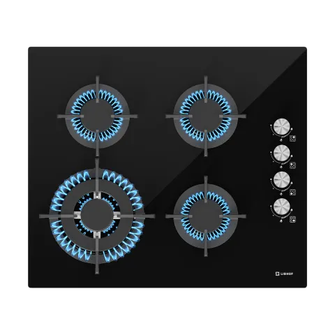 Газовая варочная панель IZ-604 black