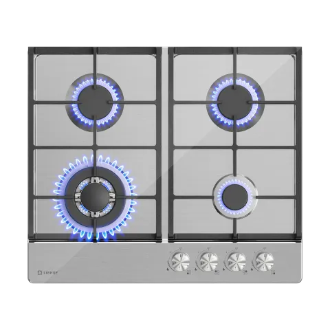 Газовая варочная панель GS-604 silver