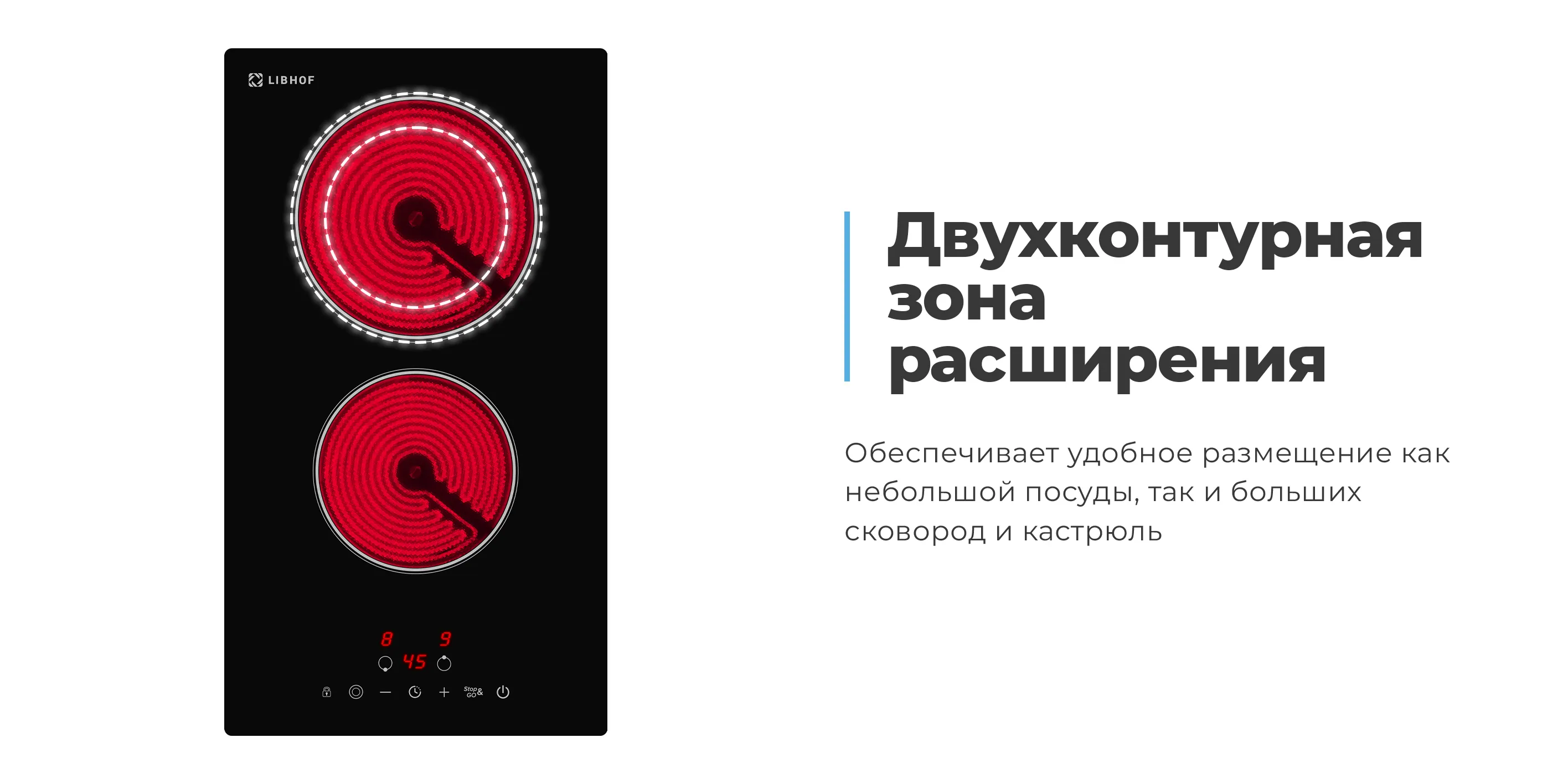 Двухконтурная зона расширения