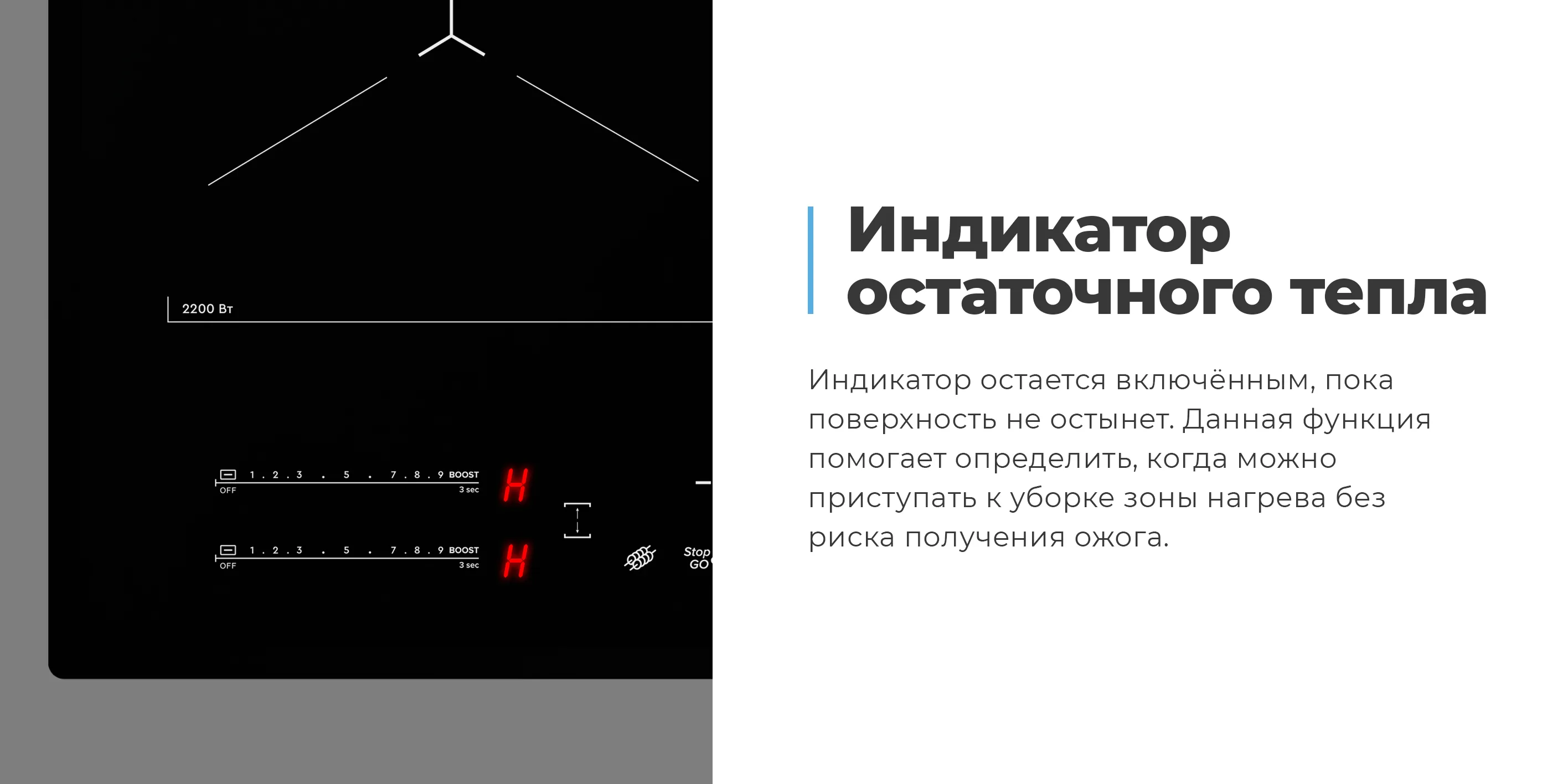 Индикатор остаточного тепла