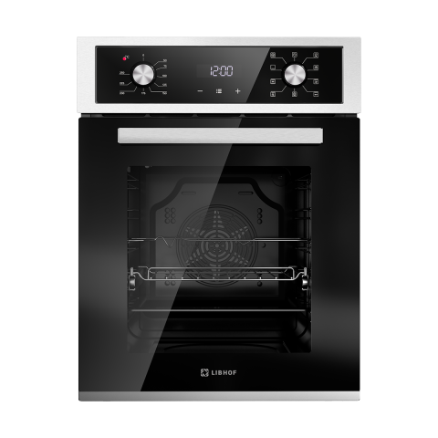 Электрический духовой шкаф DSN-5091 black-silver